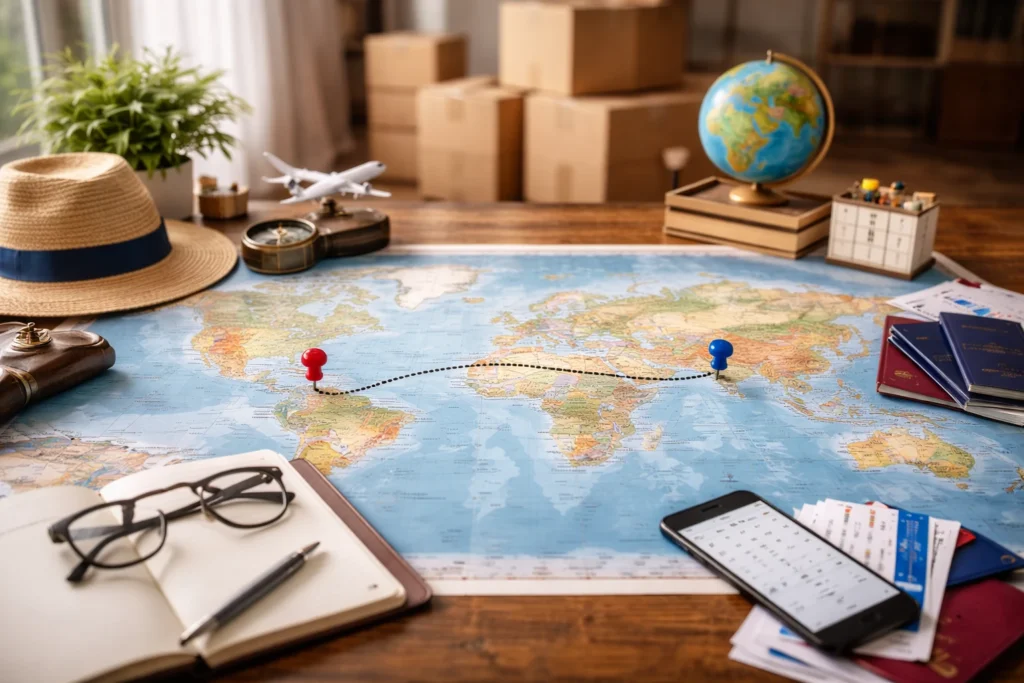 Your Departure and Arrival Locations